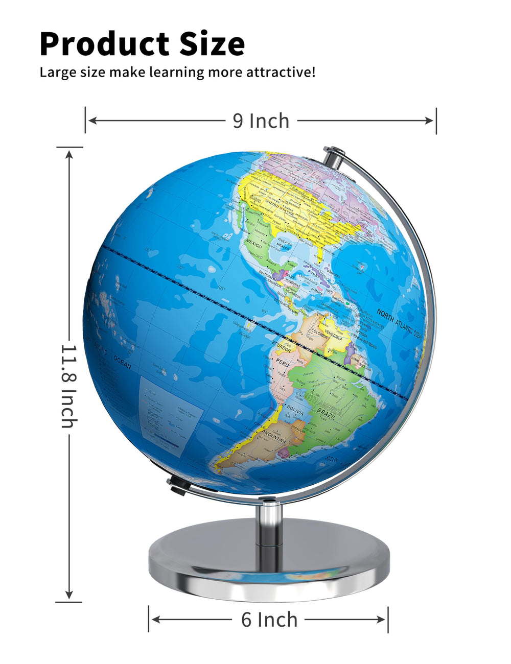 Waldauge HD map print with crisp geographic details