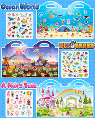 Walenced animals theme pages encourage storytelling and language development during play.