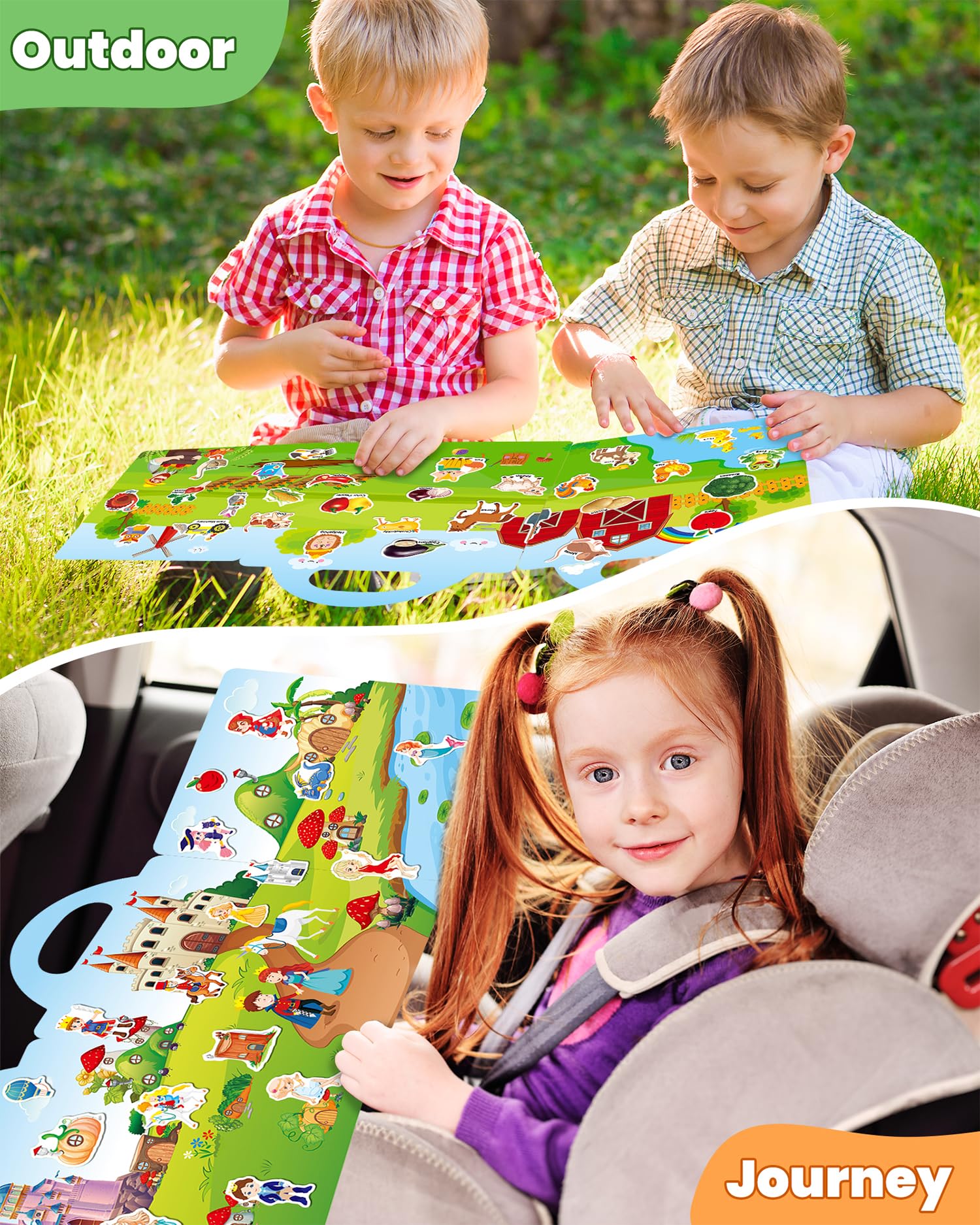 Walenced fairy-theme stickers spark creative storytelling on the go