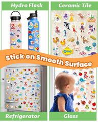 Walenced sticker book portable design enables on-the-go play