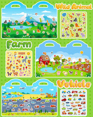 Walenced vehicles theme pages spark pretend play and coordination.