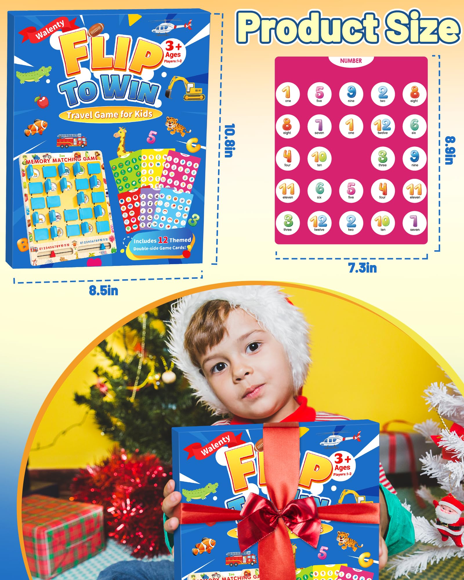 Walenty gift-ready memory set perfect for birthdays and holidays.