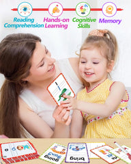 Each word features a sentence and picture to support contextual learning