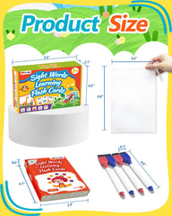 Thick, durable Walenty flash cards resist bending during daily homeschool use