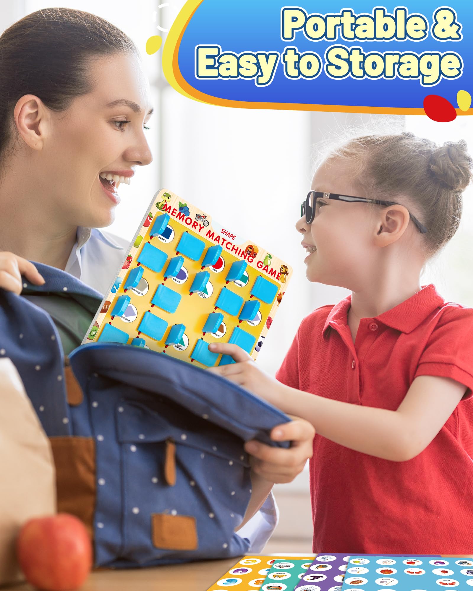 Walenty travel-friendly memory game ideal for cars and planes.