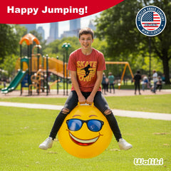 WALIKI field day activities with hippity-hop ball