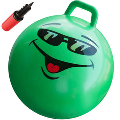 Waliki Hop Ball 18-inch green ready for outdoor relay races and active play.