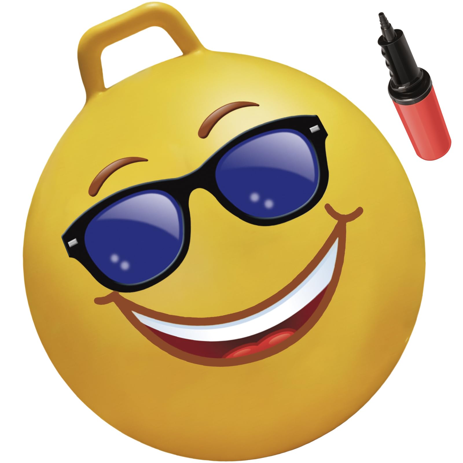 Waliki Hopper Ball 20in inflated with pump ready for quick play