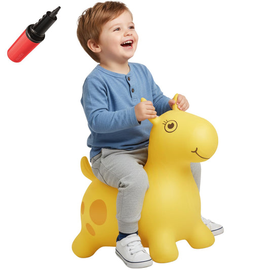 WALIKI toddler bouncing on the horse encourages balance and core engagement