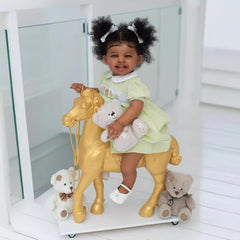 Wamdoll doll outfit ready to wear helps easy dress-up and role play.