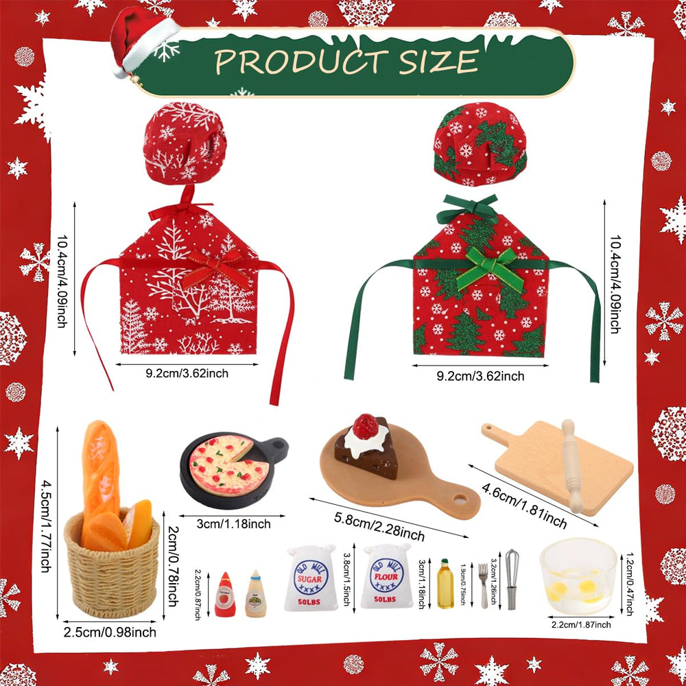 WanBigVa elf doll pan for imaginative holiday cooking play.