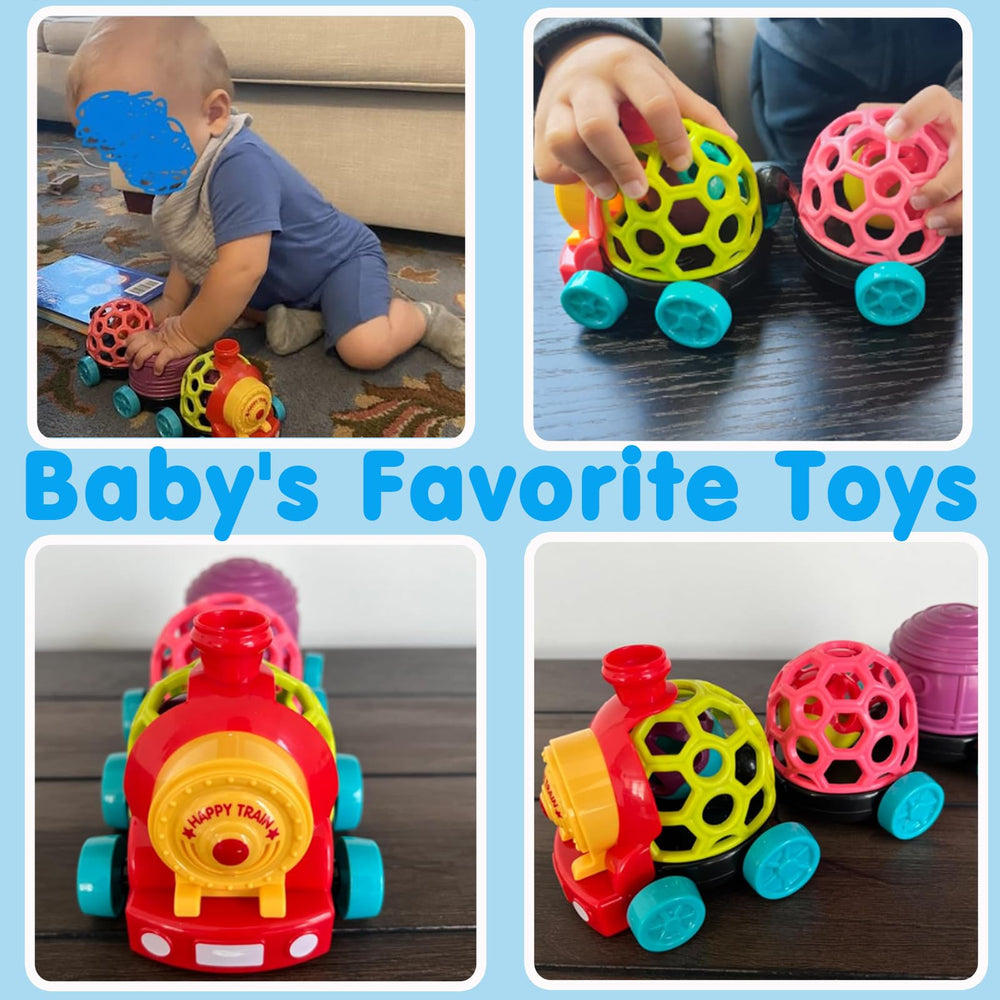 Wanonoo silicone teether car offers safe chewing and soothing relief for gums.