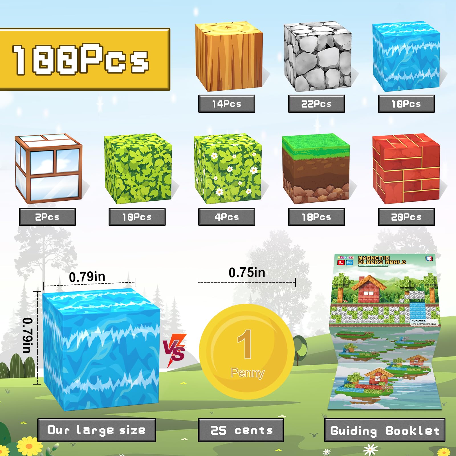 Wanplay magnetic blocks inspire cityscape imagination and constructive play.