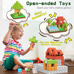 Wanplay blocks support endless stacking and rebuilding for focused play.