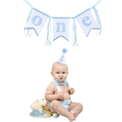 WAOUH banner features blue ribbons for a polished party look.