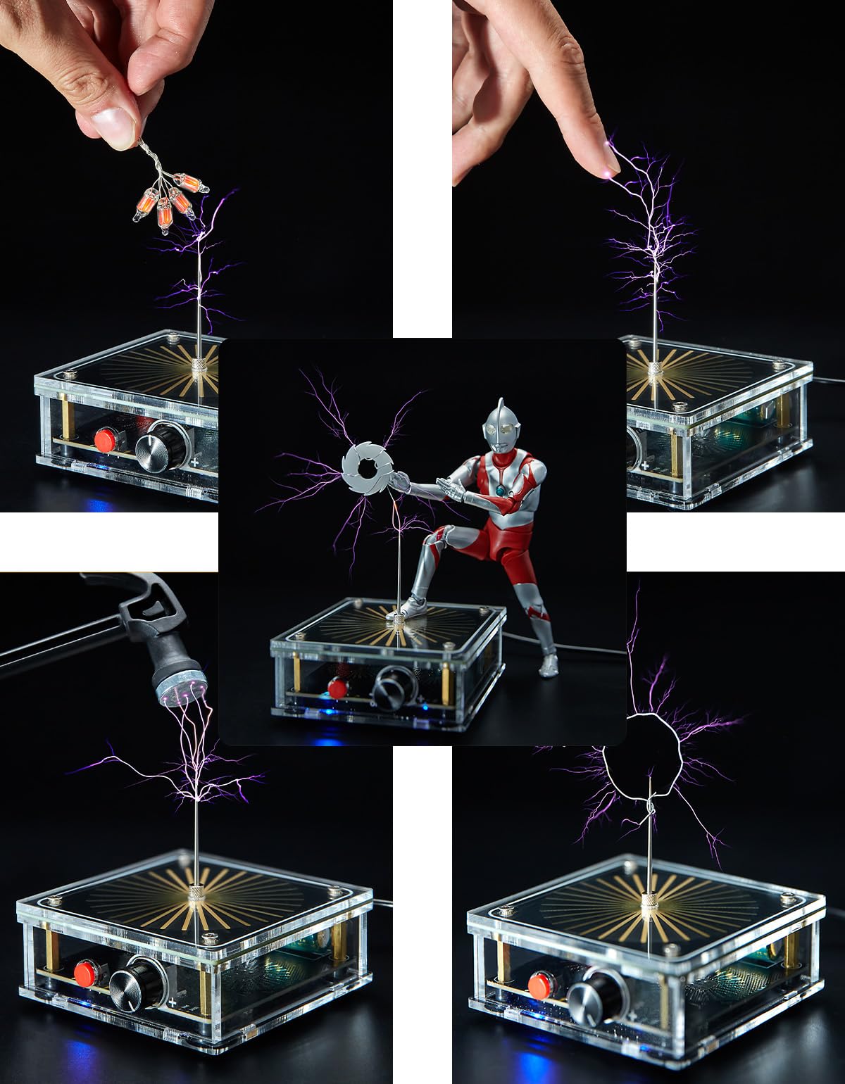 Wardenclyffe plasma-music mode delivers immersive sonic plasma performances.