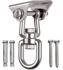 WAREMAID heavy-duty 360° swivel hanger for hammocks provides durable mounting.