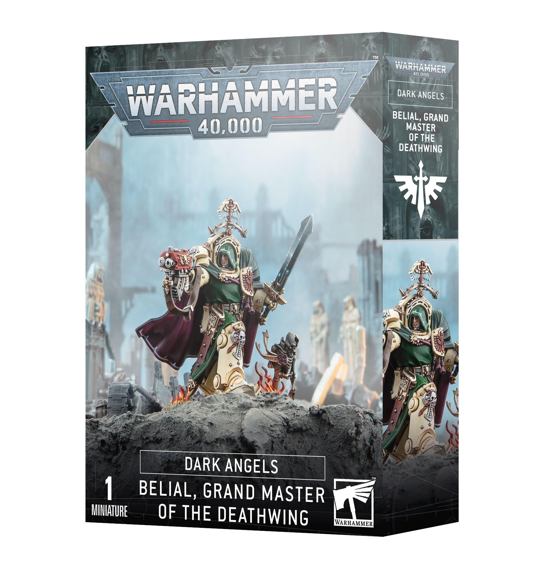 Warhammer Belial in Terminator armour, ready for display or tabletop leadership.