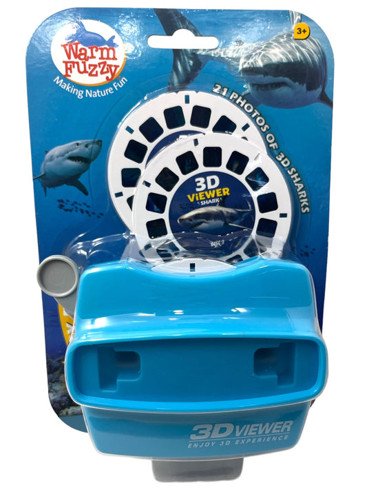 Warm Fuzzy 3D Viewfinder Shark Edition close-up shark eyes to spark curiosity