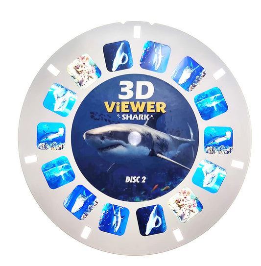 Warm Fuzzy 3D Viewfinder Shark Edition dramatic shark teeth reveal underwater drama