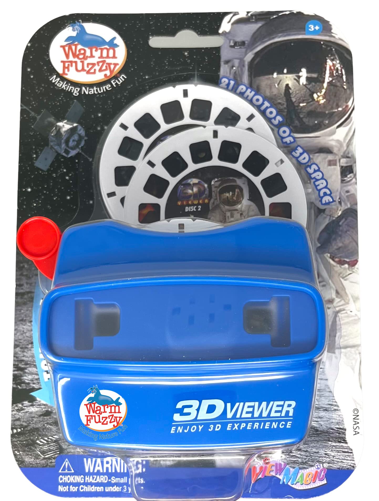 Warm Fuzzy Toys 3D Viewfinder Space Edition front view for immersive space exploration.