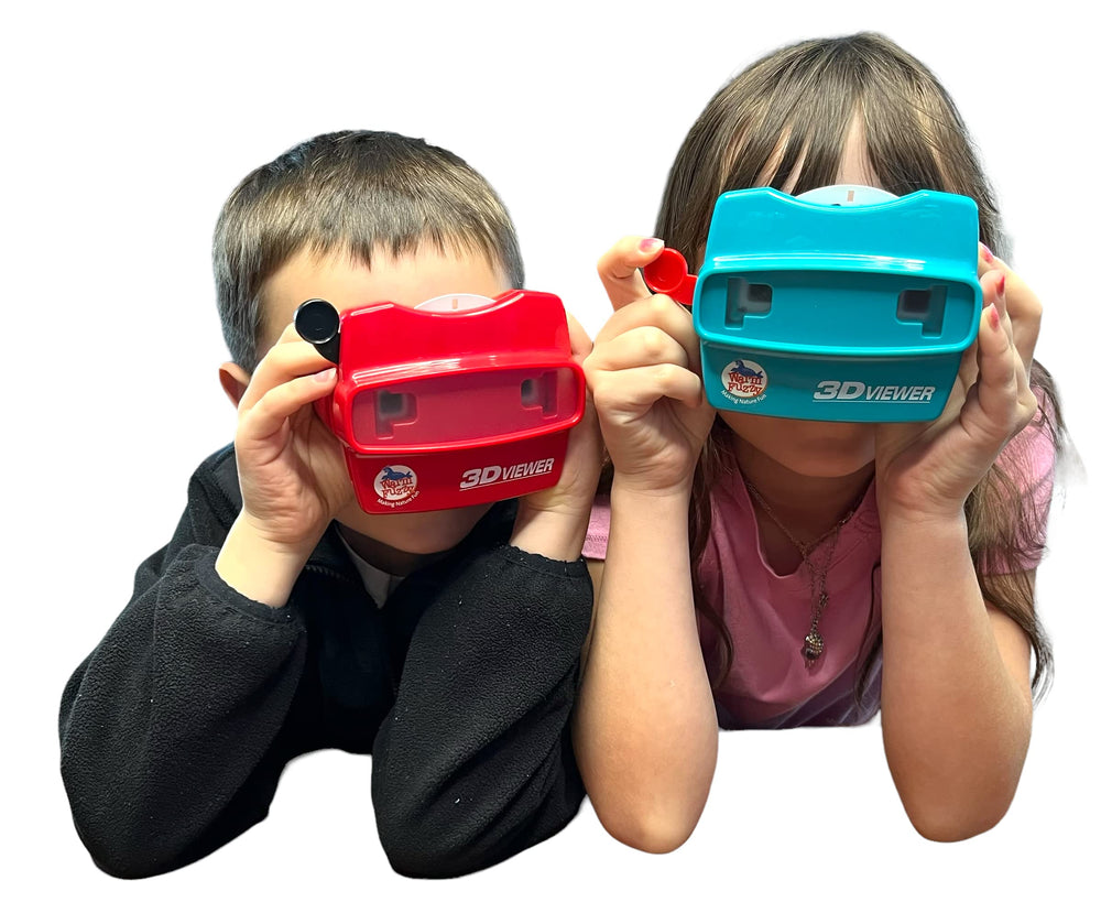 Warm Fuzzy Toys 3D Viewfinder Space Edition reels showcase 3D space images for exploration.