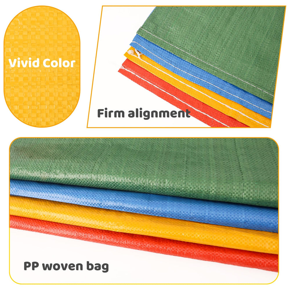 WarmFarm potato sack race bags green promote active outdoor games for kids and adults.