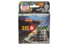 Warm Fuzzy 3D viewfinder reels illustrate natural disasters for engaging science exploration.