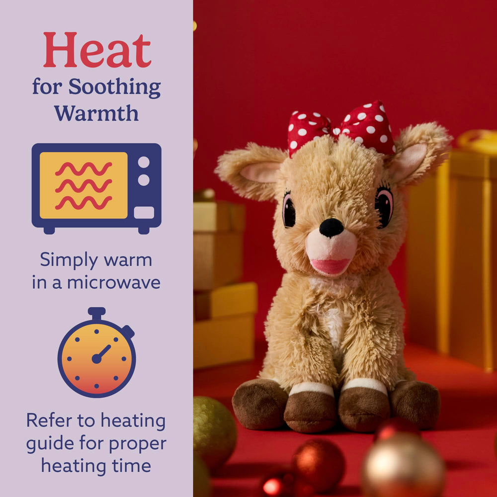 Warmies Clarice lavender scented plush creates a gentle aroma at night.