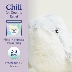 Warmies Dolphin lavender-scented plush adds a calming aroma during quiet moments