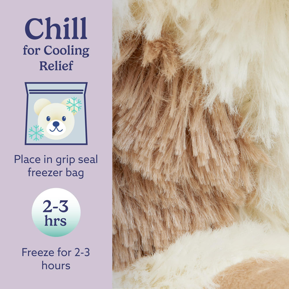 Warmies Junior Puppy cooling option for warm days and refreshing touch.