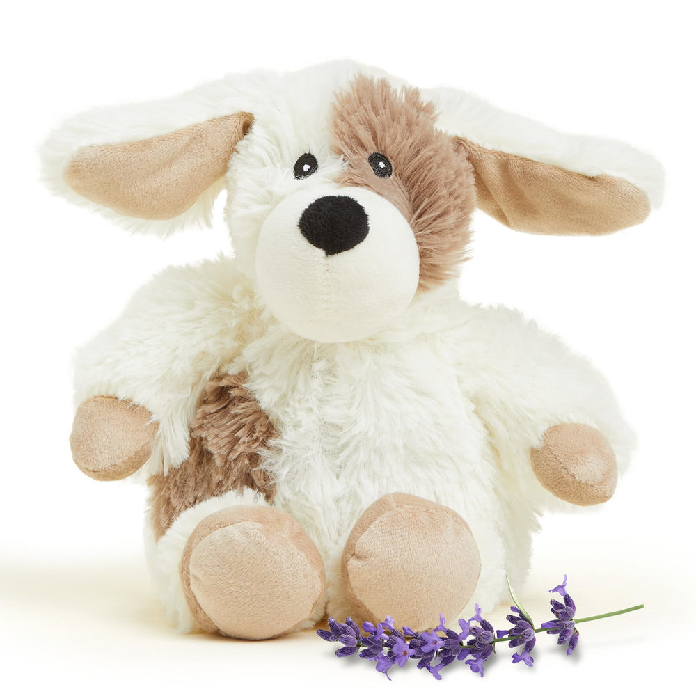 Warmies Junior Puppy microwavable warmth for cozy evenings and bedtime snuggles.