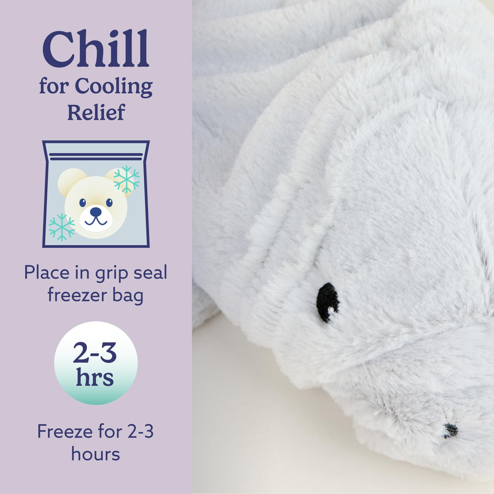 Warmies Manatee lavender scent enhances calm atmosphere