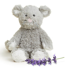 Warmies Mouse microwavable heat plush for cozy warmth.