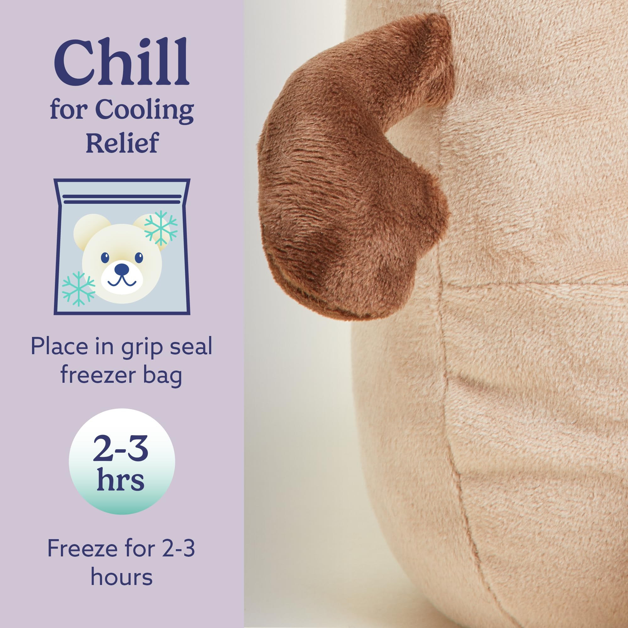 Warmies Potato plush ideal bedtime companion for kids and adults.