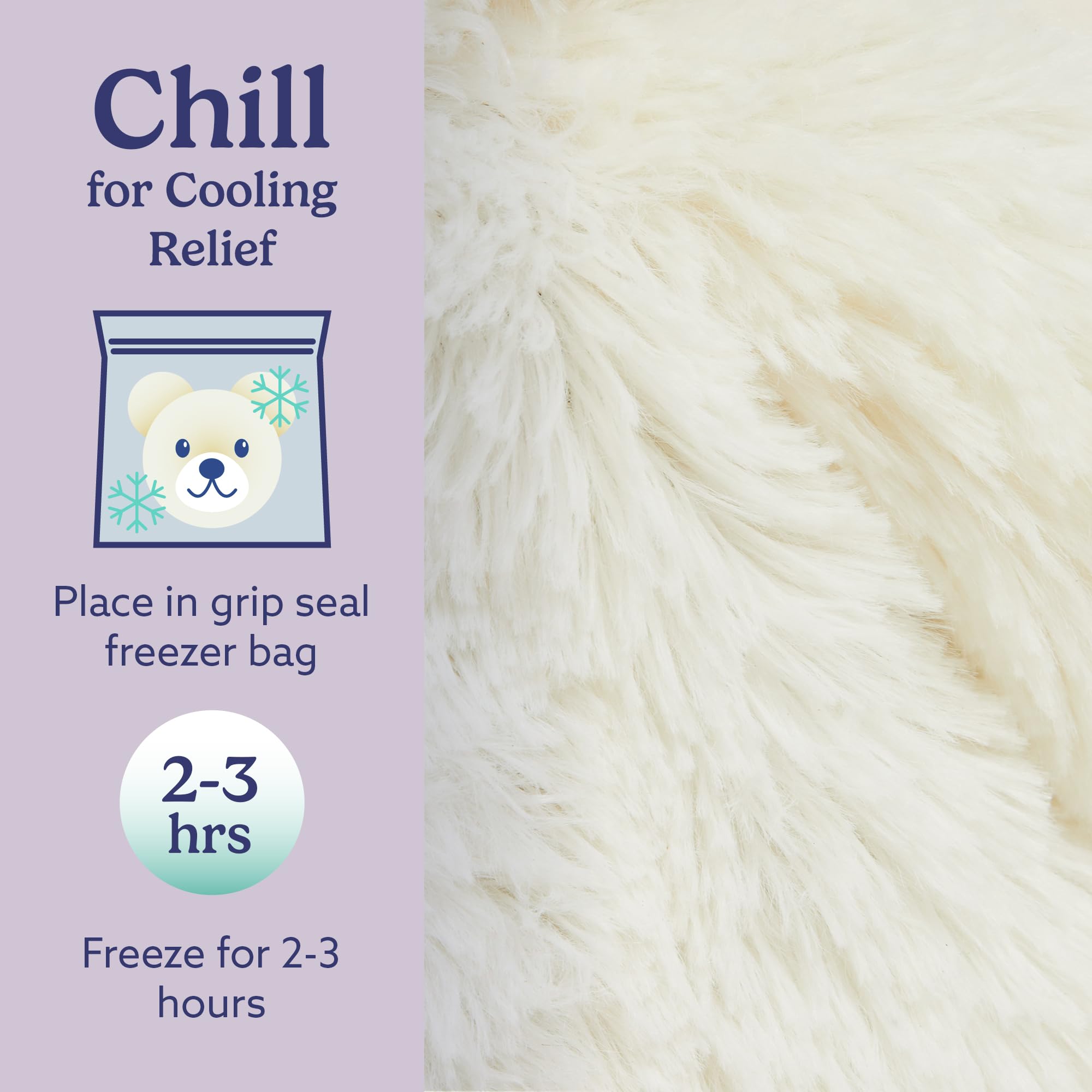 Warmies Sheep lavender-scented plush adds a gentle bedtime aroma.