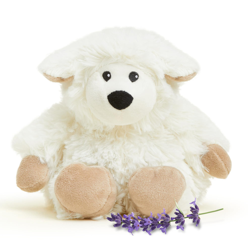 Warmies Sheep microwavable plush toy for cozy warmth and comfort.