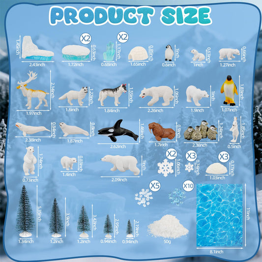 Warmtree polar bear figurine adds a bold focal point to Arctic scenes
