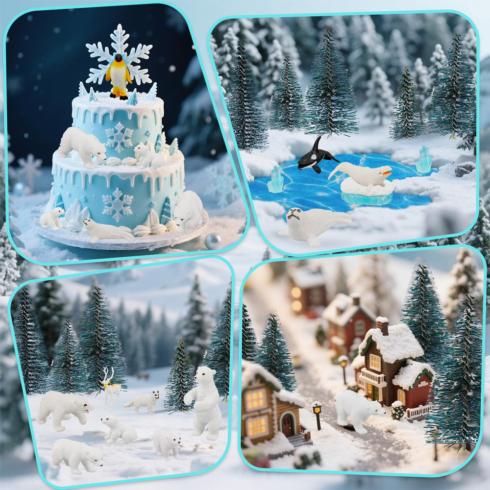 Warmtree crystal stones sparkle like frozen gems for diorama accents