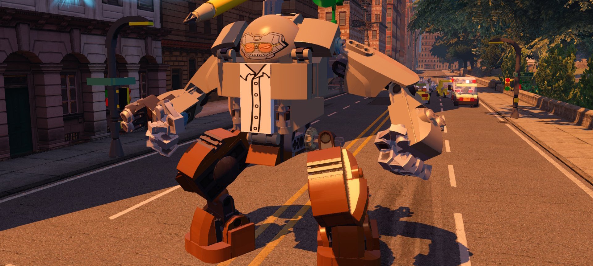 WARNER BROS LEGO Marvel's Avengers PS4 Age of Ultron characters.