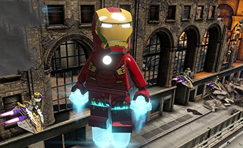 WARNER BROS LEGO Marvel's Avengers PS4 gold bricks and studs collection.
