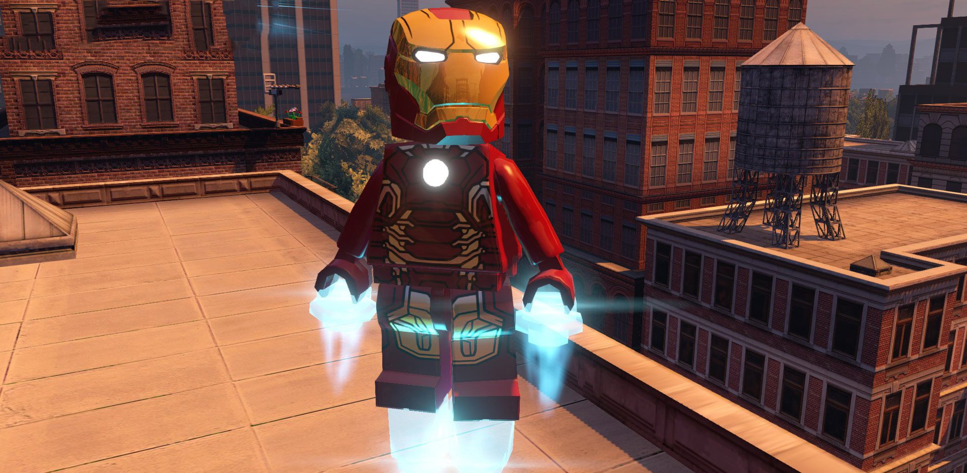 WARNER BROS LEGO Marvel's Avengers PS4 Hulk action moment in LEGO style.