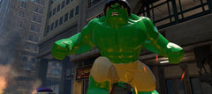 WARNER BROS LEGO Marvel's Avengers PS4 open-world exploration vibes.