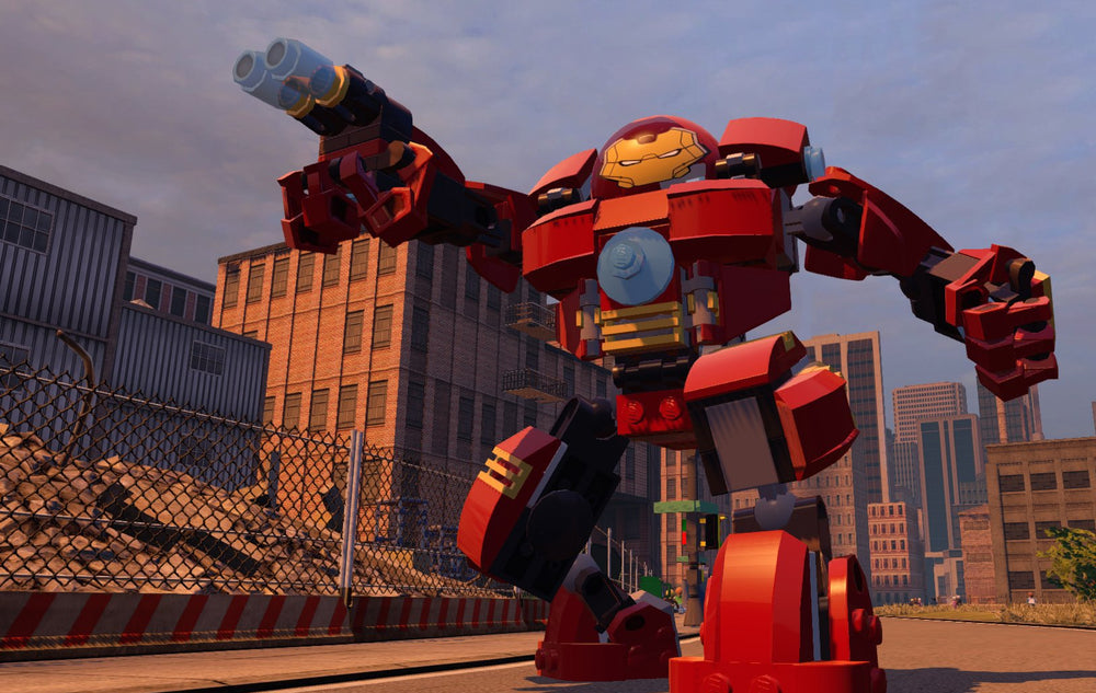 WARNER BROS LEGO Marvel's Avengers PS4 Thor with Mjolnir in battle.