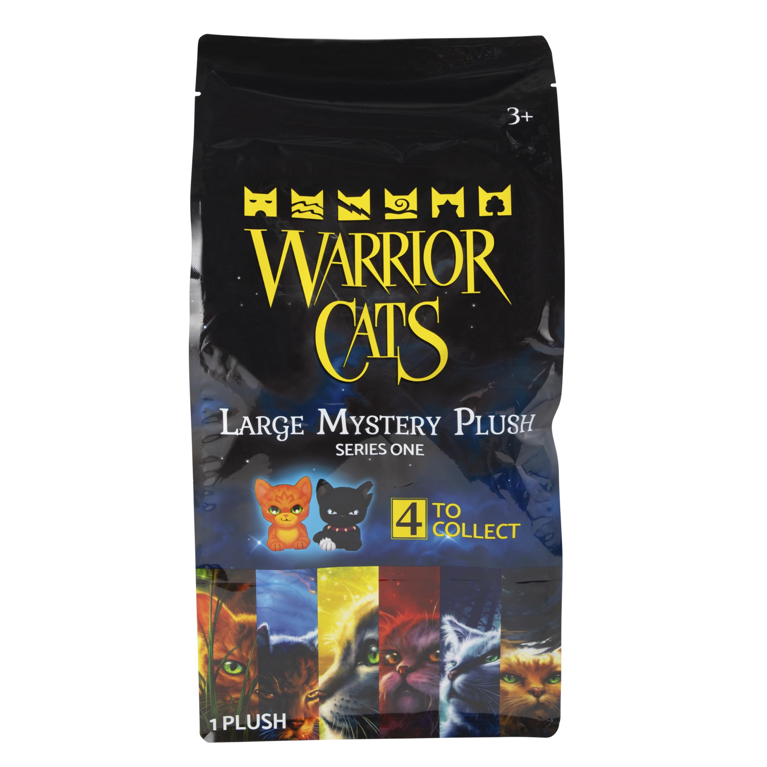 Warrior Cats Firestar close-up on embroidered eyes showcasing character detail