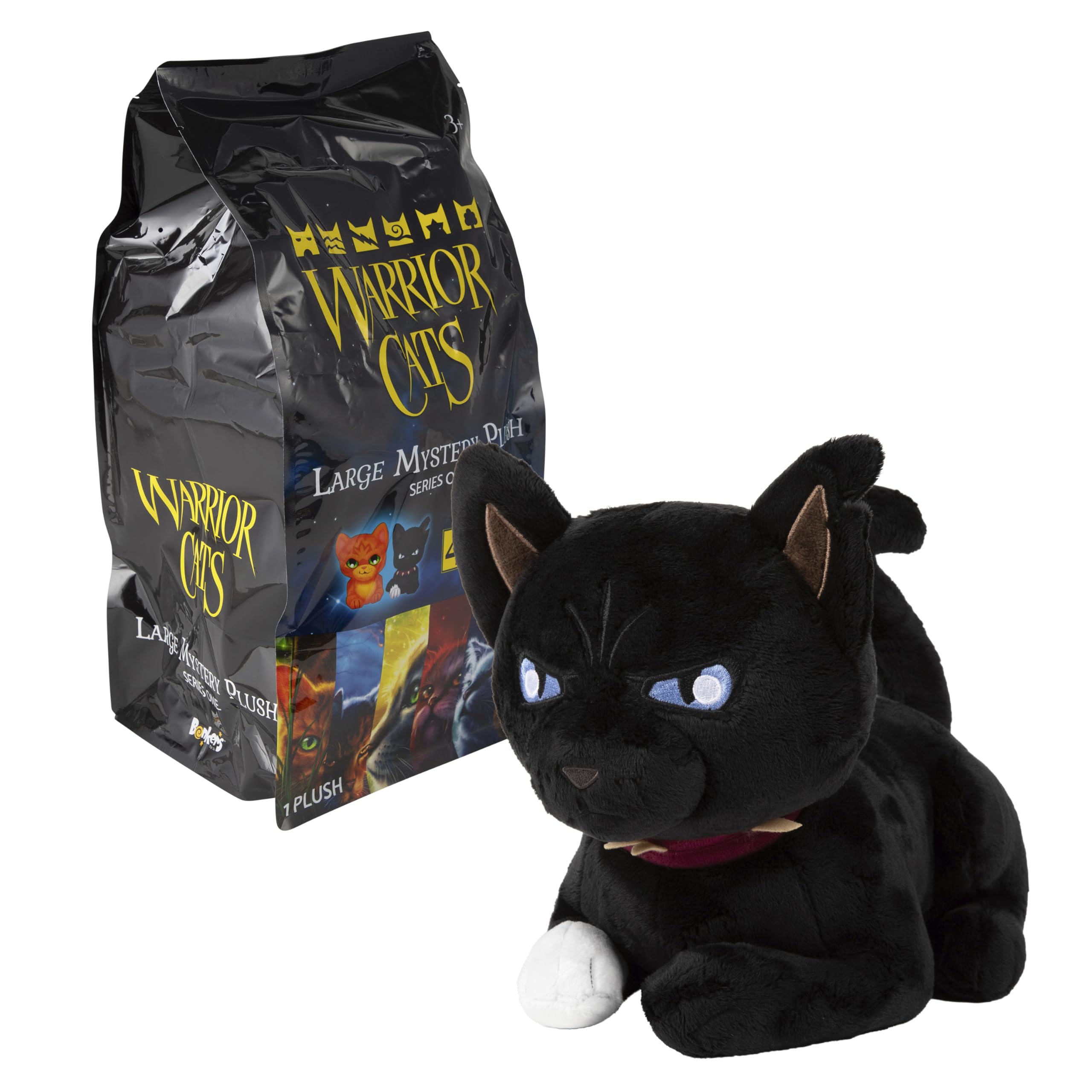 Warrior Cats plush in a reading nook enhancing storytime companionship