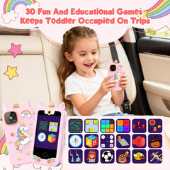 WARWARS learning toy phone supports games, music, and ABC lessons for playful learning.