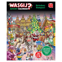 Wasgij Christmas Advent Calendar 2025 gift for puzzle lovers, ideal for festive countdowns.
