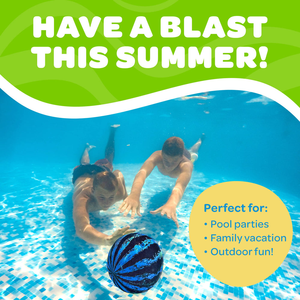 Watermelon Ball enhances family fun with cooperative and playful water activities.