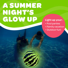 Watermelon Ball Lit family fun use, suitable for all ages.